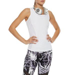 Adidas by Stella McCartney White Mesh Athletic Tank Top